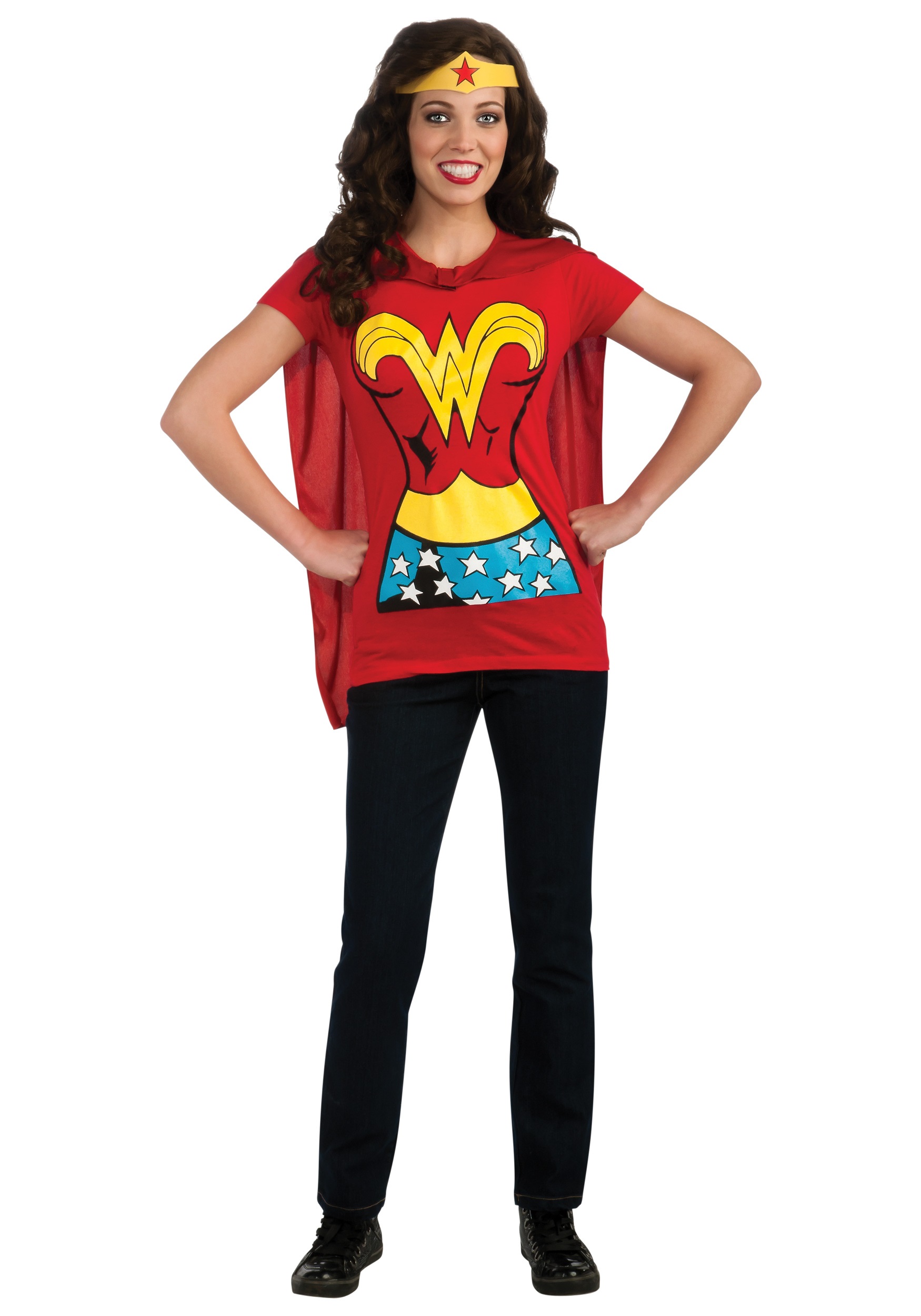 wonder woman costume shirts